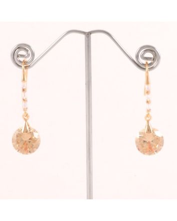FASHION CUBIC ZIRCONIA POST EARRINGS