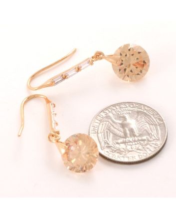 FASHION CUBIC ZIRCONIA POST EARRINGS