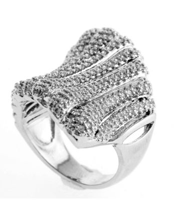 FASHION RHODIUM PLATED RING