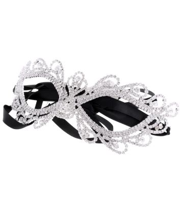Fashion Rhinestone Evening Mask