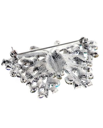 Rhinestone Metal Brooch