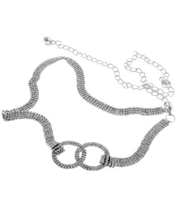 Long Rhinestone Belt