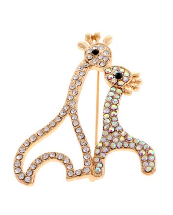 Rhinestone Brooch