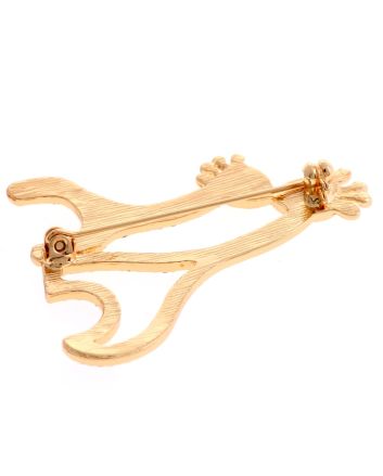 Rhinestone Brooch