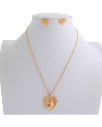 Gold Plated Necklace Set