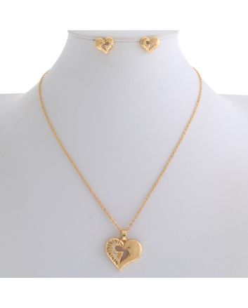 Gold Plated Necklace Set
