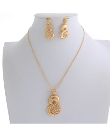 Gold Plated Necklace Set
