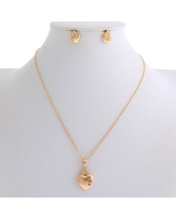 Gold Plated Necklace Set
