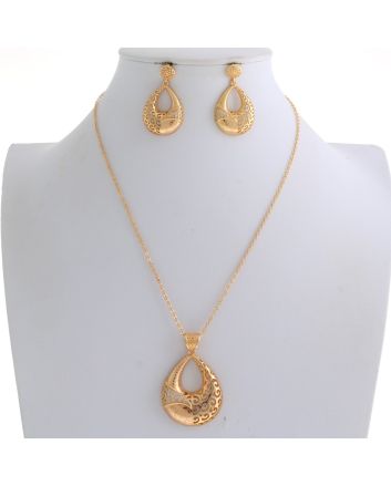 Gold Plated Necklace Set