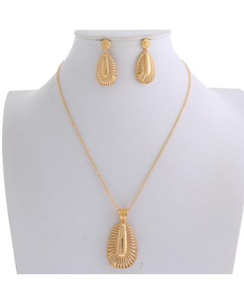 Gold Plated Necklace Set