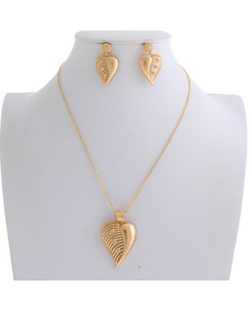 Gold Plated Necklace Set