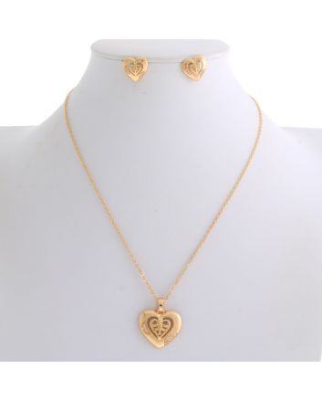 Gold Plated Necklace Set