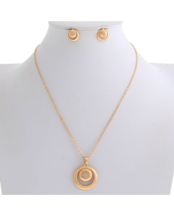 Gold Plated Necklace Set
