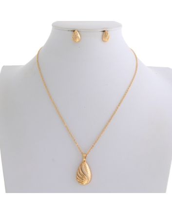 Gold Plated Necklace Set