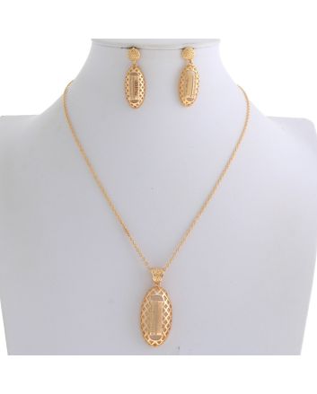 Gold Plated Necklace Set