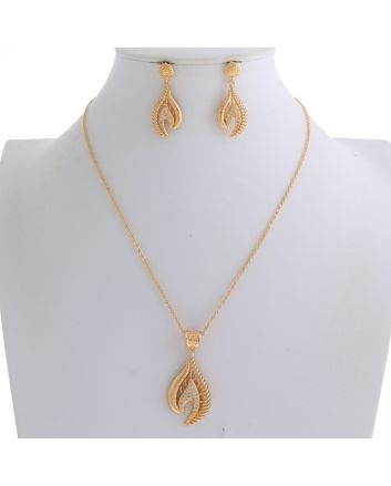 Gold Plated Necklace Set