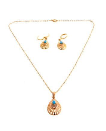 Gold Plated Necklace Set