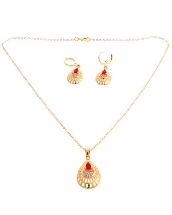 Gold Plated Necklace Set