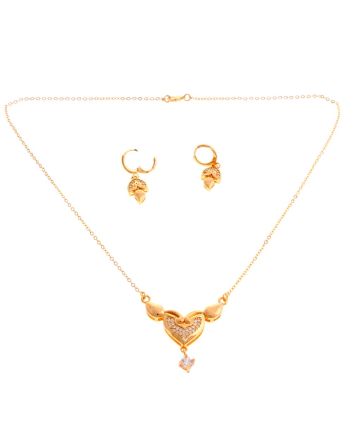 Gold Plated Necklace Set