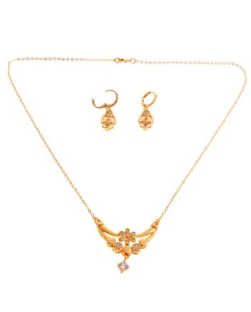 Gold Plated Necklace Set