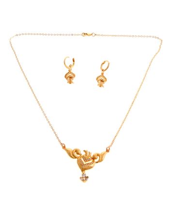 Gold Plated Necklace Set