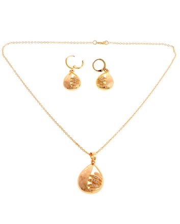Gold Plated Necklace Set