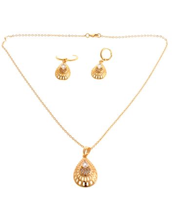 Gold Plated Necklace Set