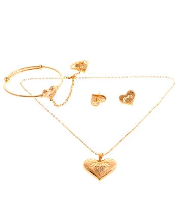 Gold Plated Necklace Set