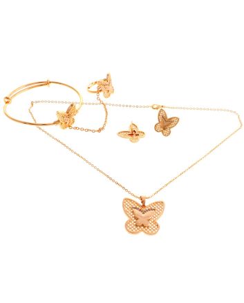 Gold Plated Necklace Set