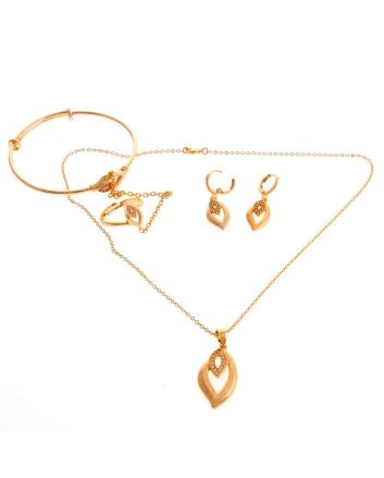Gold Plated Necklace Set