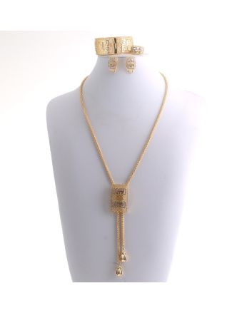 Gold Plated Necklace Set