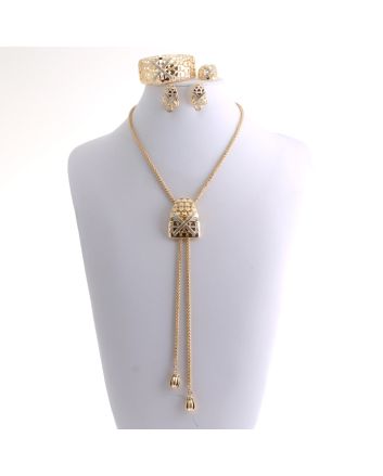 Gold Plated Necklace Set