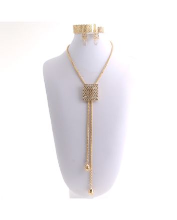 Gold Plated Necklace Set