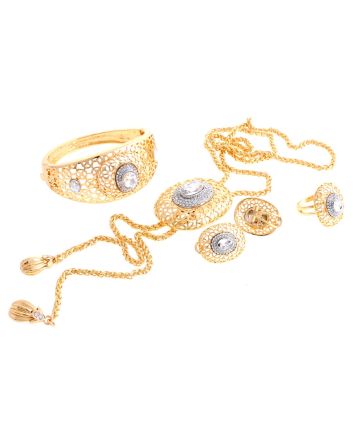 Gold Plated Necklace Set