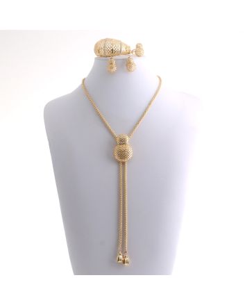 Gold Plated Necklace Set