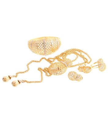 Gold Plated Necklace Set