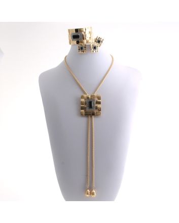 Gold Plated Necklace Set