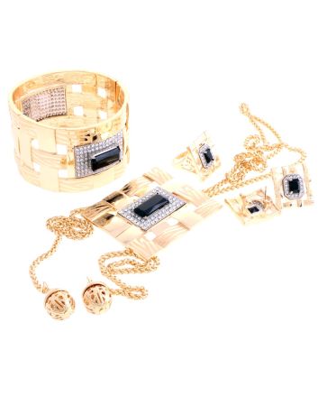 Gold Plated Necklace Set