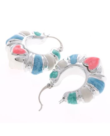 Plated Hoop Earrings
