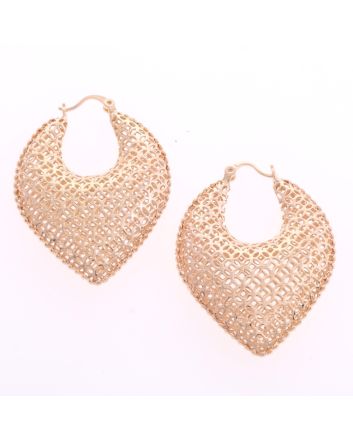 Gold Plated Hoop Earrings