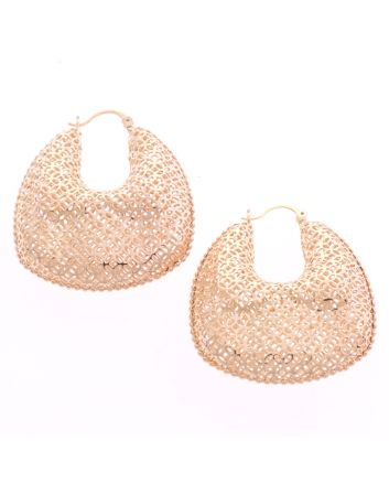 Gold Plated Hoop Earrings