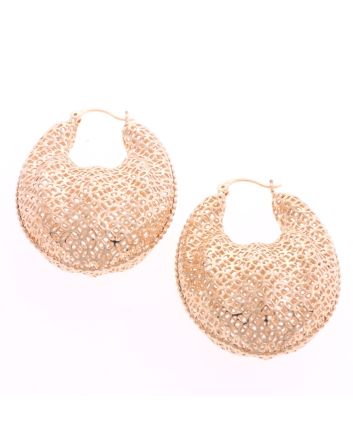 Gold Plated Hoop Earrings