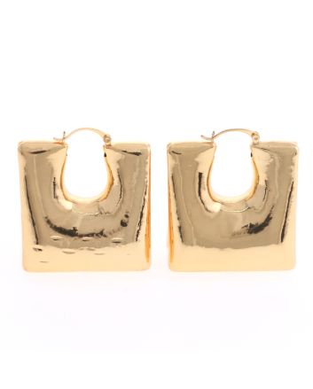 Gold Plated Hoop Earrings
