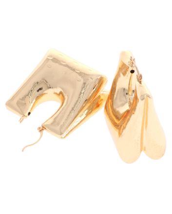 Gold Plated Hoop Earrings