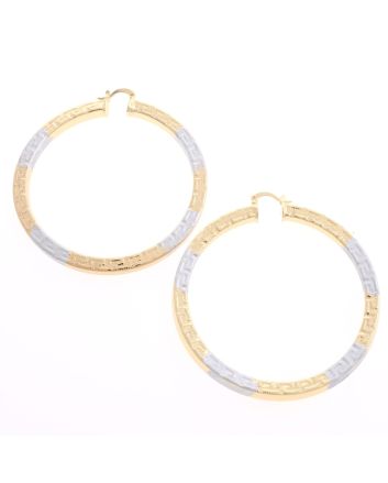 Gold Plated Hoop Earrings