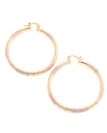 Gold Plated Hoop Earrings