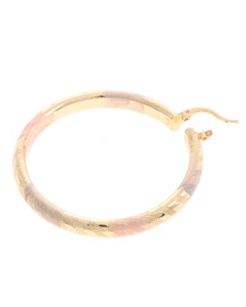 Gold Plated Hoop Earrings