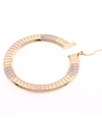 Gold Plated Hoop Earrings