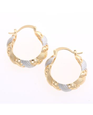 Gold Plated Hoop Earrings