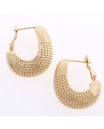 Gold Plated Hoop Earrings
